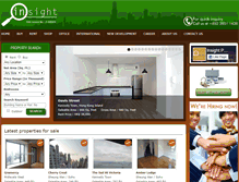 Tablet Screenshot of insightproperty.com.hk